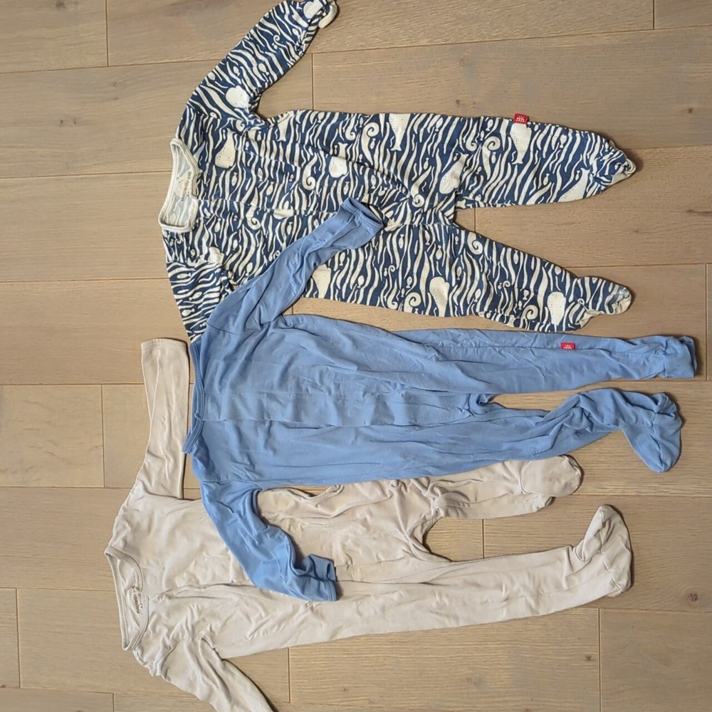 Magnetic Me onesies